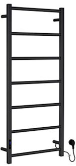 Smedbo Elektrische Handoekradiator Smedbo Dry 50 x 121cm Mat Zwart