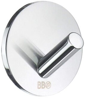 Smedbo Haak Smedbo Xtra Design Mini 4 Stuks Rond Zelfklevend Chroom