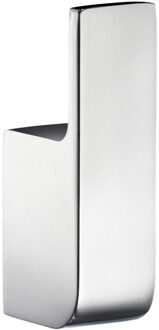 Smedbo Handdoekhaak 2 Stuks 2x3x7 cm Zink Gepolijst Chroom