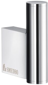 Smedbo Handdoekhaak Smedbo AIR 2 Stuks Chroom Smedbo