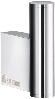 Smedbo Handdoekhaak Smedbo AIR 2 Stuks Chroom