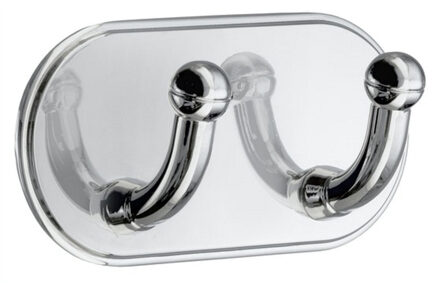 Smedbo Handdoekhaak Smedbo Xtra Design Dubbel Gepolijst Chroom Smedbo