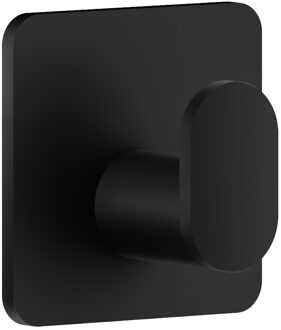 Smedbo Handoekhaak Mini Smedbo Cube zelfklevend 30x30mm Mat Zwart