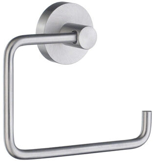 Smedbo Home Toiletrolhouder - zonder klep - geborsteld chroom HS341 Chroom mat