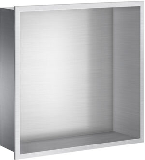 Smedbo Inbouwnis Smedbo Sideline 30x30 cm Geborsteld Edelstaal