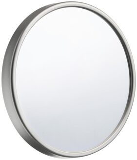 Smedbo Make Up Spiegel Smedbo Outline Lite voorzien van Zuignap ABS/ Spiegelglas Diameter 13 cm Zilver Smedbo