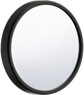 Smedbo Make Up Spiegel Smedbo Outline Lite voorzien van Zuignap ABS/ Spiegelglas diameter 90 mm Zwart Smedbo