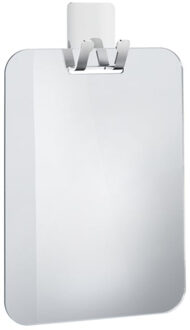 Smedbo Spiegel Smedbo Outline Lite met Zelfklevende Haak Chroom