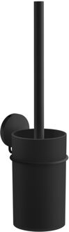 Smedbo Toiletborstelset 11x8.2x35 cm RVS Mat Zwart
