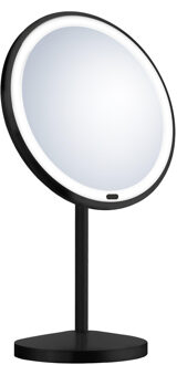 Smedbo Vergrotingsspiegel Smedbo Beslagsboden Vrijstaand Mat Zwart