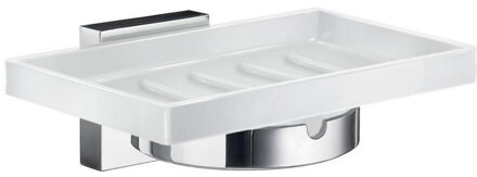 Smedbo Zeephouder Smedbo House met Porselein Schaal Chroom