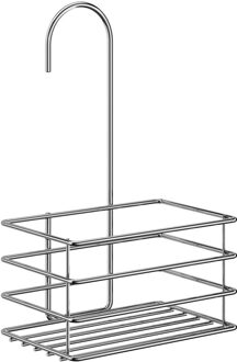 Smedbo Zeepkorf Voor Douchekraan 18x11 cm Gepolijst Edelstaal Chroom