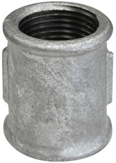 Smeedbaar gietijzeren dubbele sokkel, verzinkt, 1"IT, (270) - 989743055