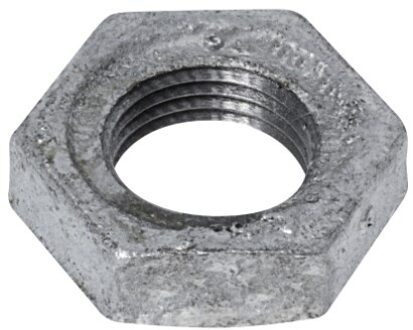 Smeedbaar ijzer contramoer, verzinkt, 1/2"IT, (310) - 989779155