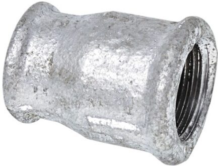 Smeedbaar ijzer reduceermiddel dubbele mof, verzinkt, (240) 3/4"IT x 1/2"IT, (240) - 989752055