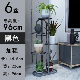 Smeedijzeren Balkon Woonkamer Interieur Moderne Decoratie staande multi-layer Bloem Plank Opslag Bloempot Plank VIP 4