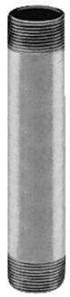 Smeedijzeren pijpnippel, verzinkt, 1/2" x 120 mm, (23) - 989821455