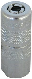 smeerkop hydraulisch M10 4-beks staal zilver