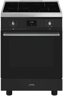 SMEG C6IMMBT2 Zwart mat