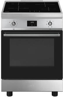 SMEG C6IMXT2 Inductie fornuis Grijs