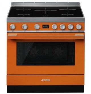 SMEG CPF9IPOR Inductie fornuis Oranje