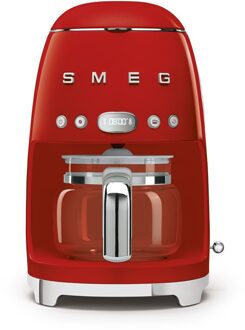 SMEG DCF02RDEU Koffiefilter apparaat Rood