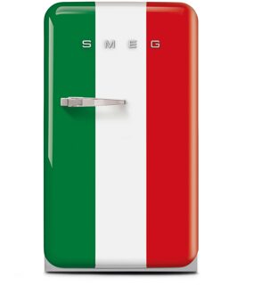 SMEG FAB10HRDIT5 italiaanse vlag Koelkast zonder vriesvak