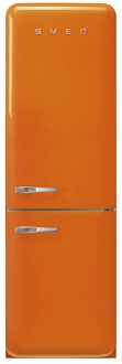 SMEG FAB32ROR6 Koel-vriescombinatie Oranje