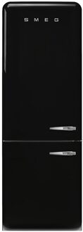 SMEG FAB38LBL5 Koel-vriescombinatie Zwart