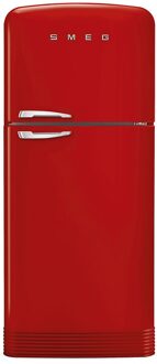 SMEG FAB50RRD5 Koel-vriescombinatie Rood