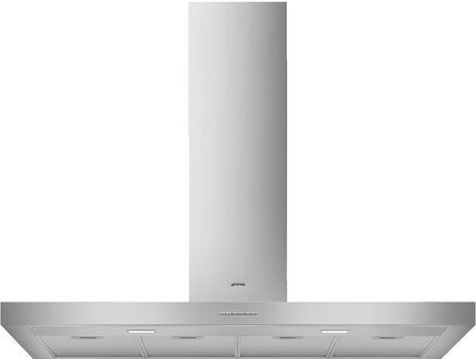 SMEG KBT1200XE Schouwkap Grijs