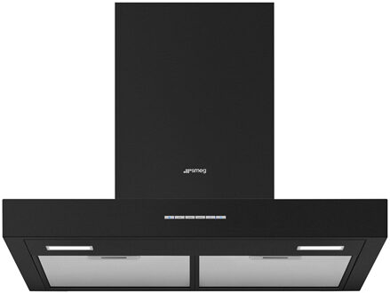 SMEG KBT600MB Schouwkap Zwart