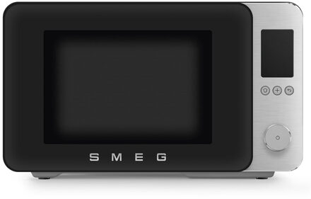 SMEG MOC02BLMEU Combimagnetron Zwart