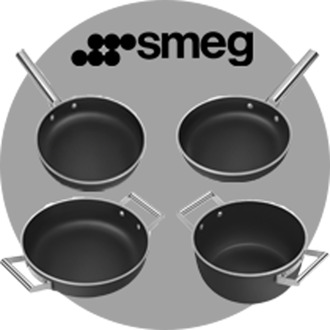 SMEG panneset 4-delig