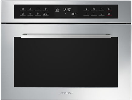 SMEG SF4400MCX1 Inbouw combimagnetrons Grijs