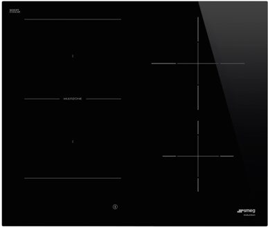 SMEG SI1M4644D Inductie kookplaat Zwart