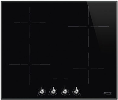 SMEG SI364BM Inductie kookplaat Zwart
