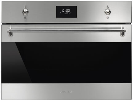 SMEG SO4301M1X Inbouw combi magnetron Zilver