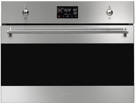 SMEG SO4302S3X met steam100 RVS Roestvrijstaal