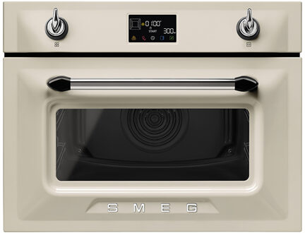 SMEG SO4902M1P Inbouw combimagnetrons Wit