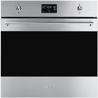 SMEG SOP6302S2PX Inbouw combi stoomoven Zilver