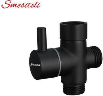 Smesiteli G1/2 multifunctionele 3 Way Douchekraan Diverter met Afsluiter Schakelaar T- adapter Valve voor Wc Bidet Sproeier