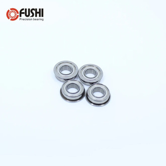 SMF74ZZ Flange Bearing 4x7x2.5 mm 10PCS Double Shielded Stainless Steel Flanged SMF74 Z ZZ Ball Bearings SMF74Z SMF74-2Z MF74
