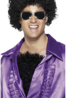 Smiffys Borsthaar - zwart - harige borst - verkleden - carnaval - volwassenen