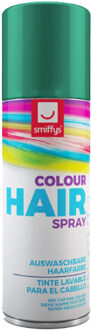 Smiffys carnaval haarverf - groen - spuitbus - 125 ml - haarspray