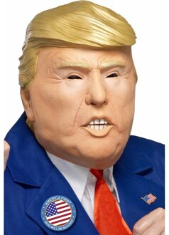 Smiffys Carnaval verkleed Donald Trump masker - latex - volwassenen