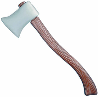Smiffys Carnaval verkleed hakbijl - plastic - 59 cm - volwassenen - gereedschap/wapen