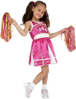 Smiffys "Cheerleaderoutfit voor meisjes - Kinderkostuums - 122/134"