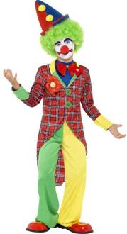 Smiffys Clowns Kostuum Voor Kinderen - Carnavalskostuums Multikleur