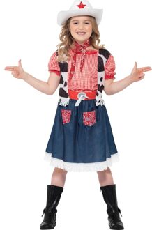 Smiffys Cowgirl kostuum meisjes 145-158 (10-12 jaar)